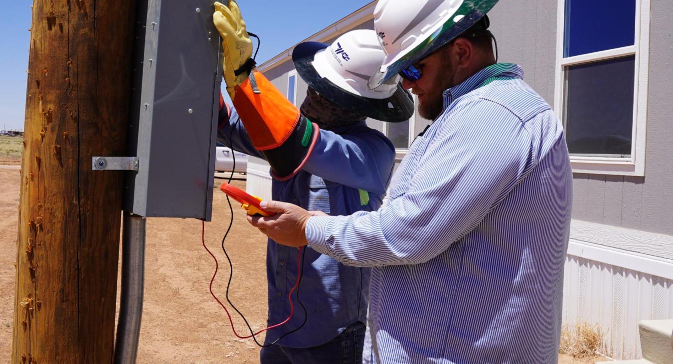 Light Up Navajo Project Update: Day Two!