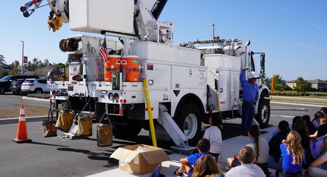 WREC Attends Great American Teach-In at Pinecrest Academy Connerton