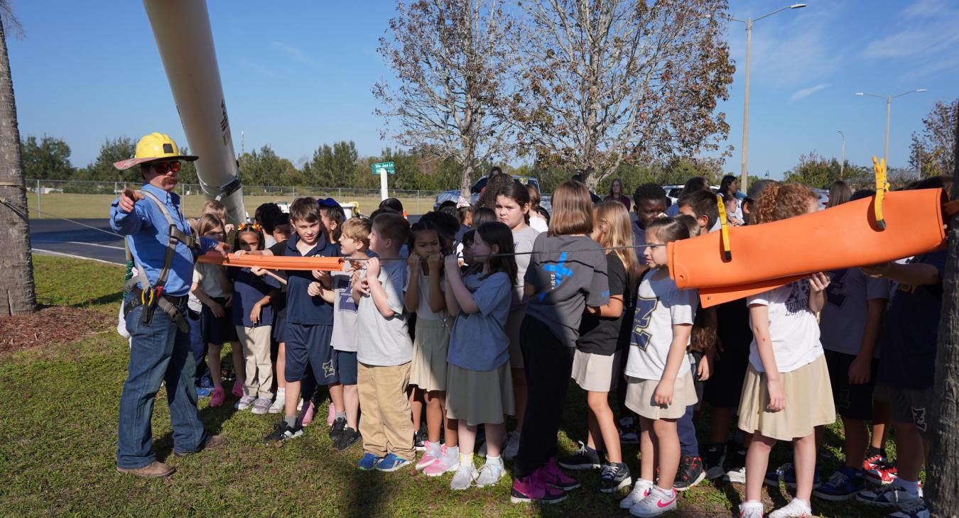 WREC Attends Great American Teach-In at Zephyrhills Christian Academy