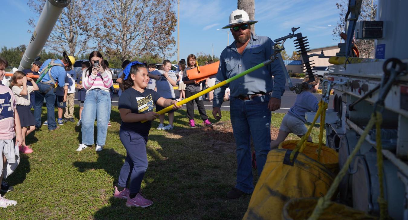 WREC Attends Great American Teach-In at Zephyrhills Christian Academy