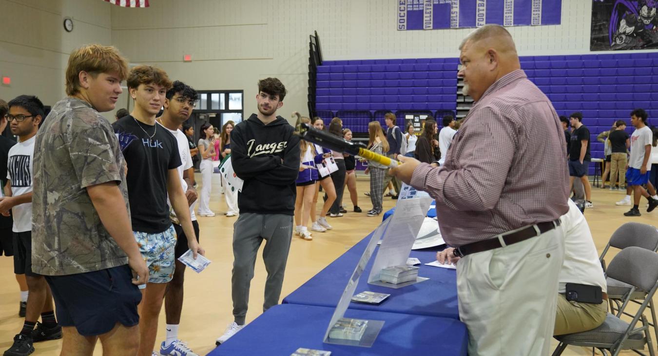 WREC Participates in Career Fair at River Ridge High School
