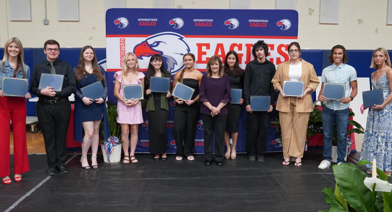 WREC Scholarships Awarded at F.W. Springstead High School