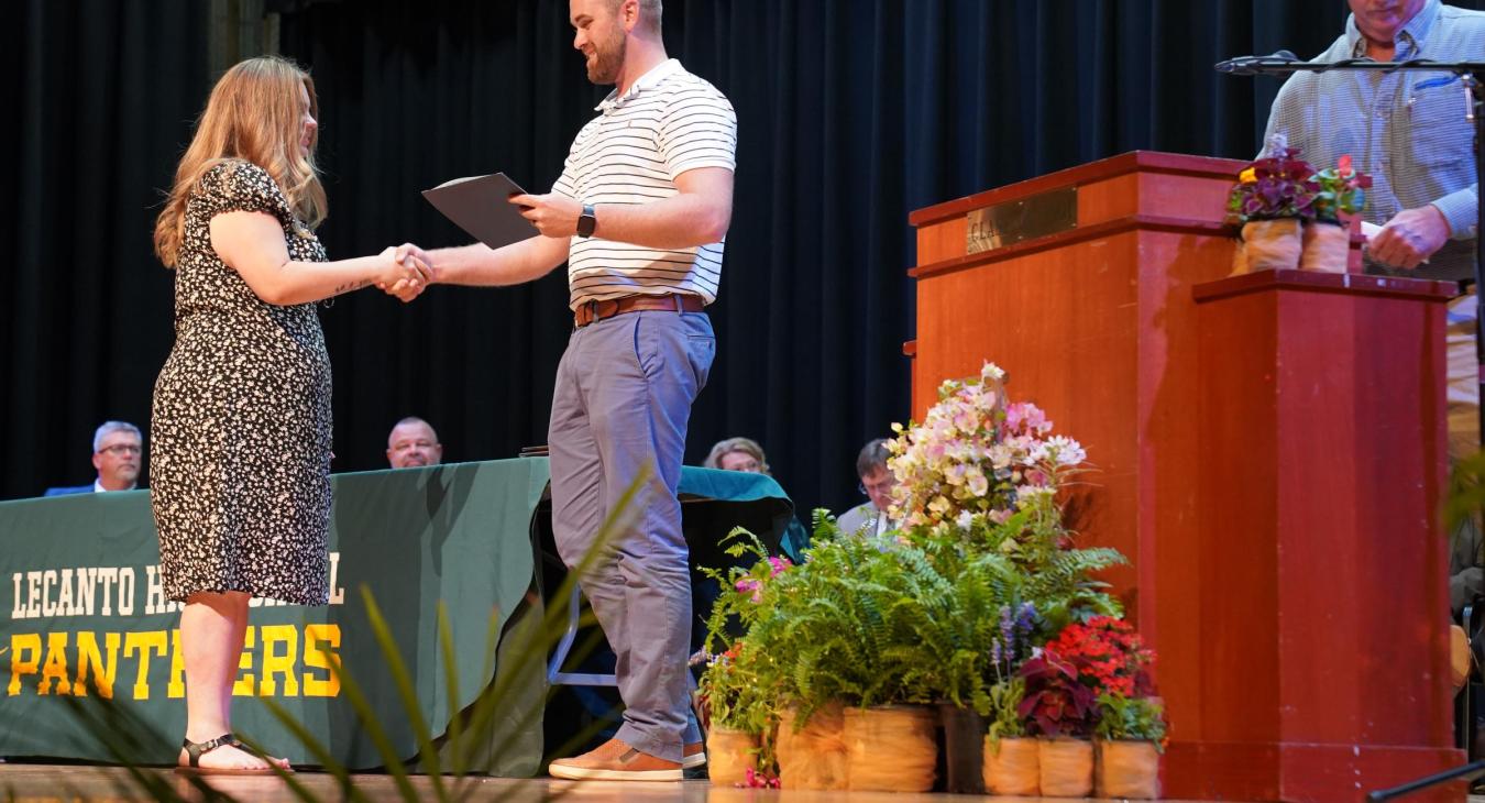 WREC Scholarships Awarded at Lecanto High School