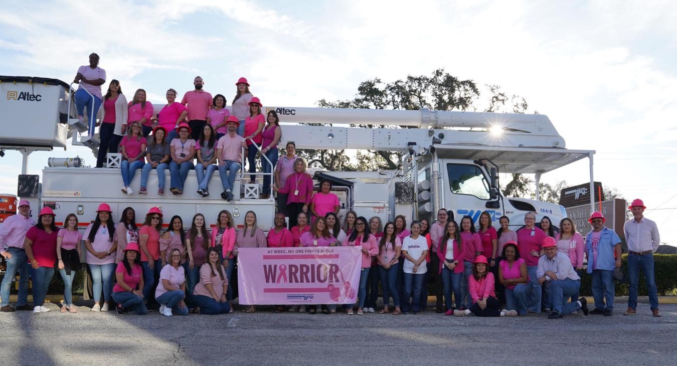 WREC Goes Pink for Breast Cancer Awareness Month
