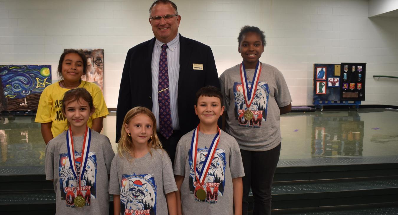 WREC Supports Lacoochee Elementary School's Odessey of the Mind Team