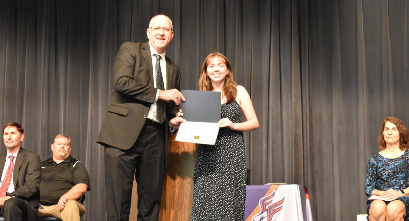 WREC Scholarships Awarded at Fivay High School