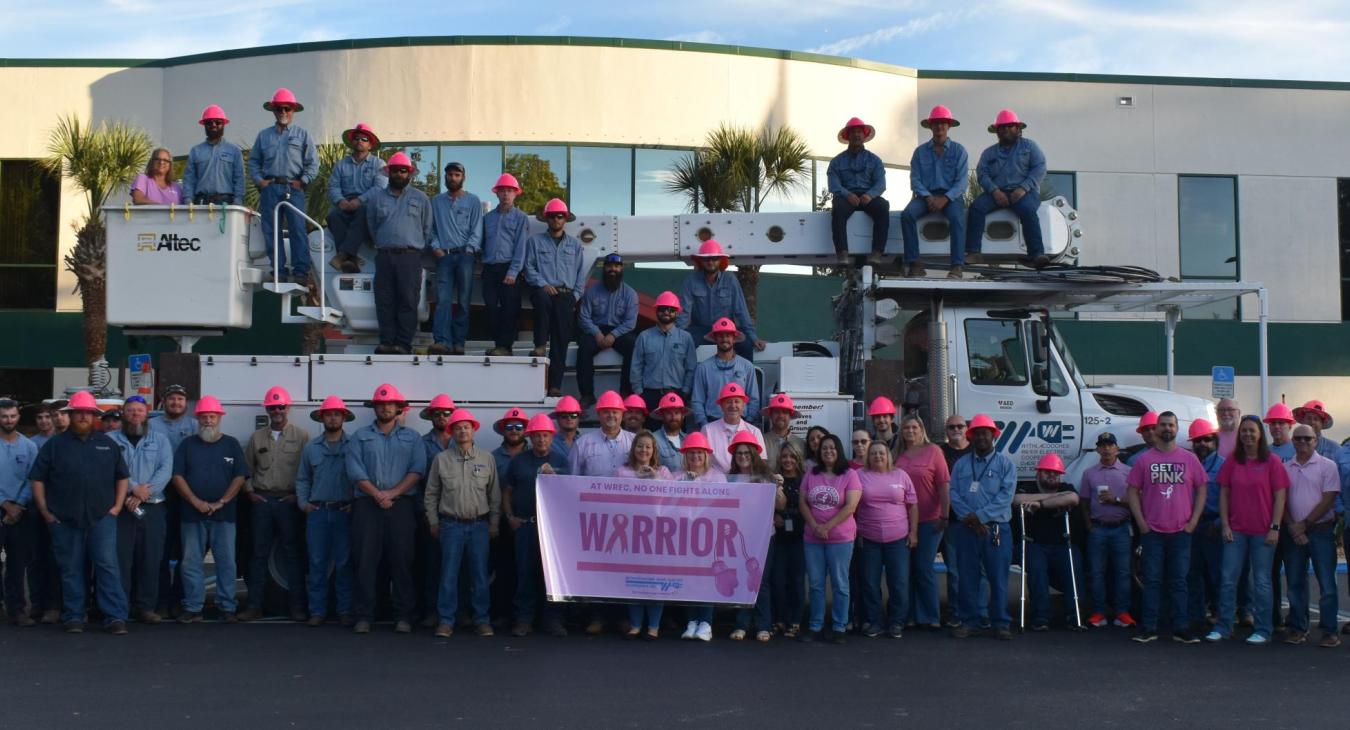 WREC Goes Pink for Breast Cancer Awareness Month