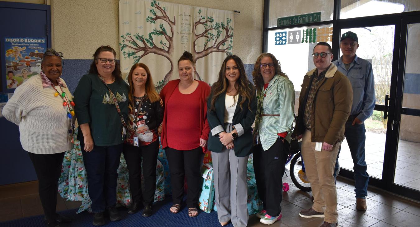 WREC Delivers Angel Tree Gifts to Cox Elementary School