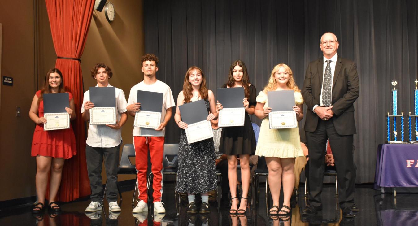 WREC Scholarships Awarded at Fivay High School