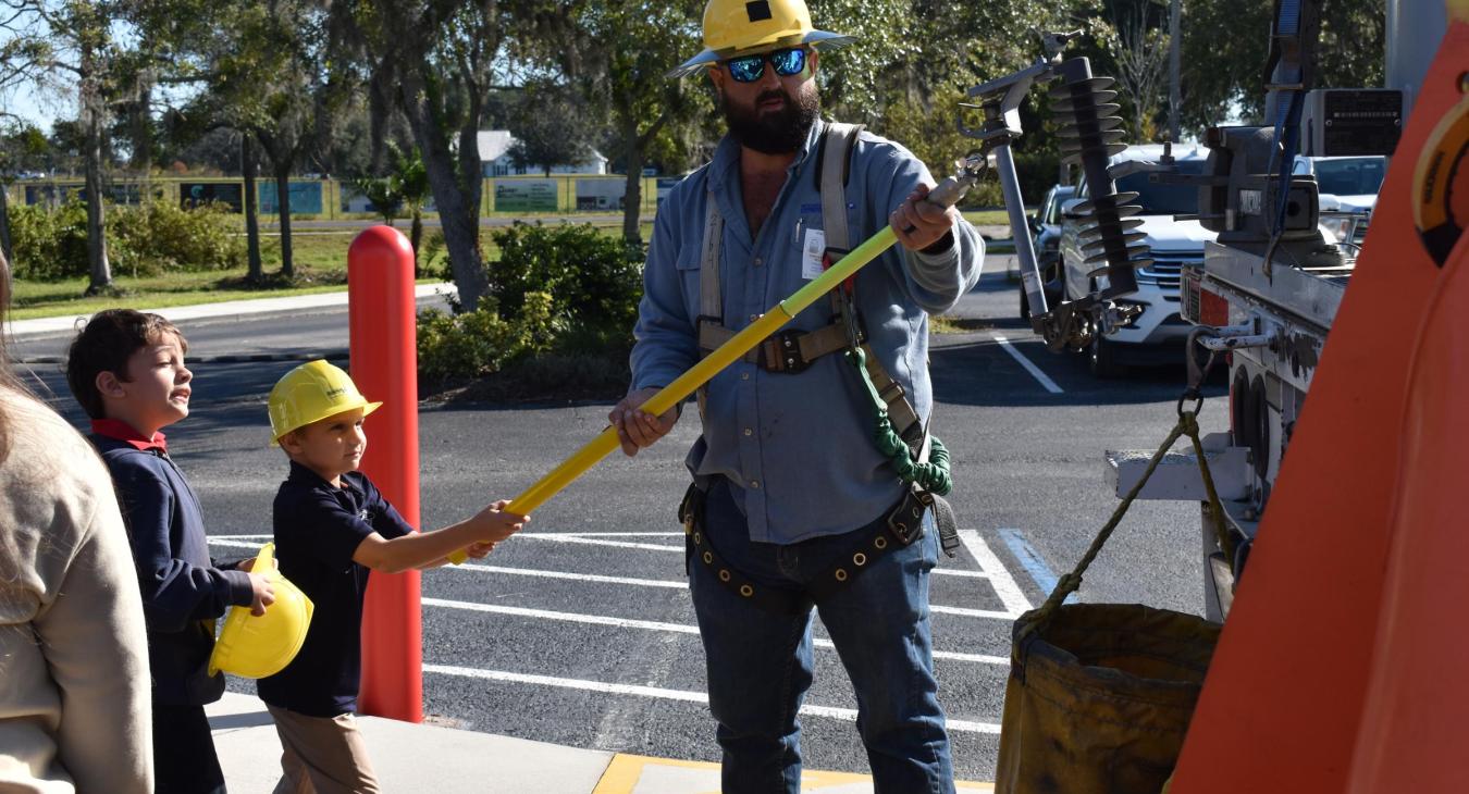 WREC Participates in Local Teach-In Event