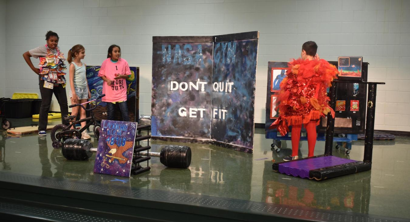 WREC Supports Lacoochee Elementary School's Odessey of the Mind Team