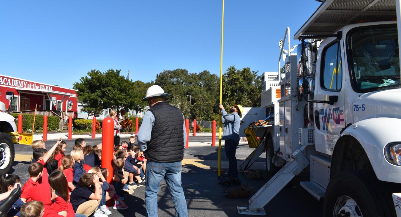 WREC Participates in Local Teach-In Event