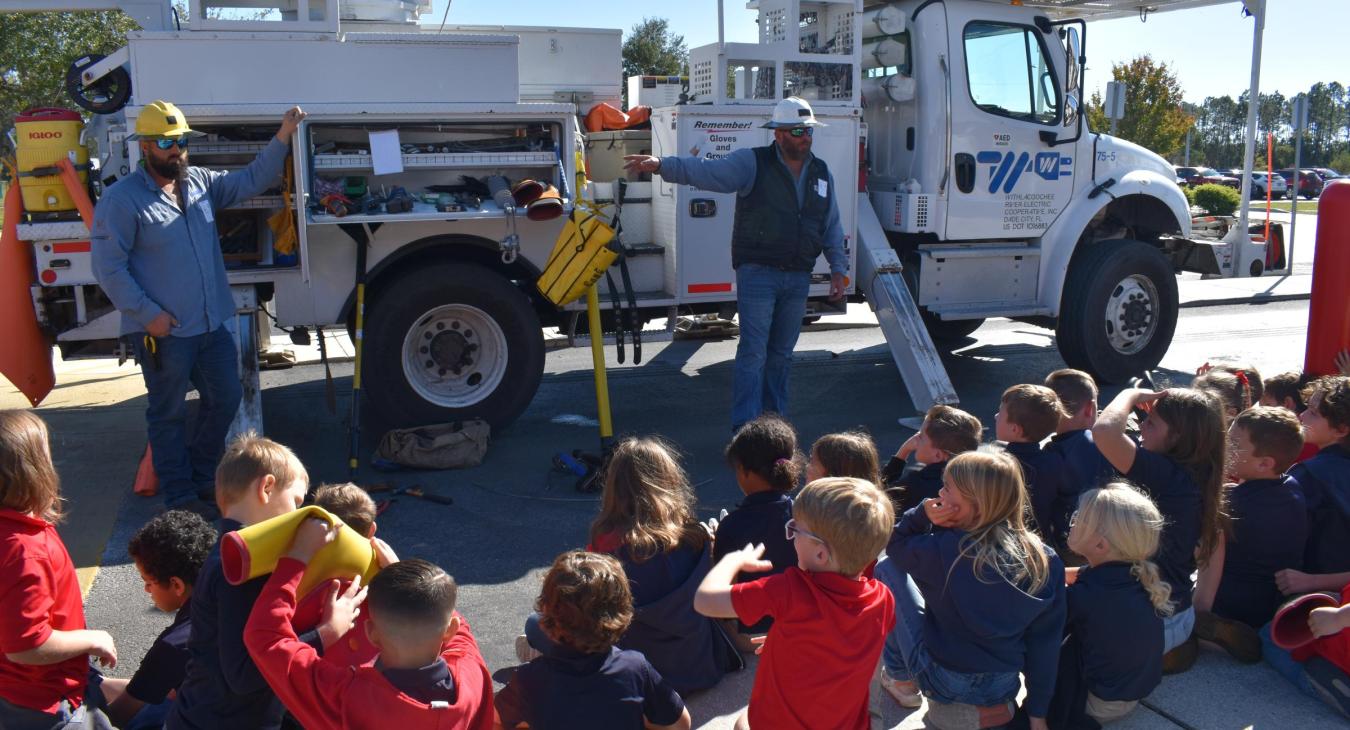 WREC Participates in Local Teach-In Event