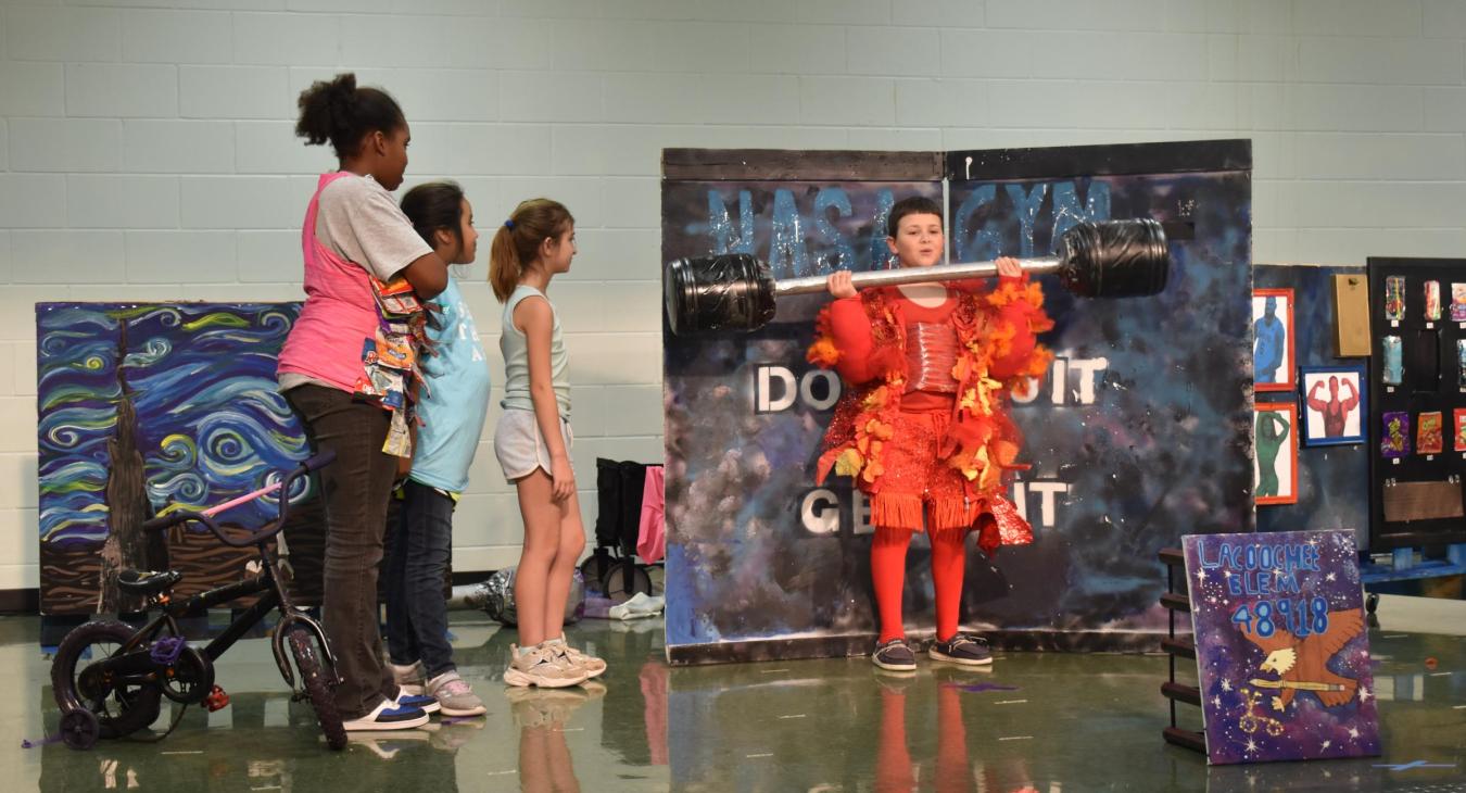 WREC Supports Lacoochee Elementary School's Odessey of the Mind Team