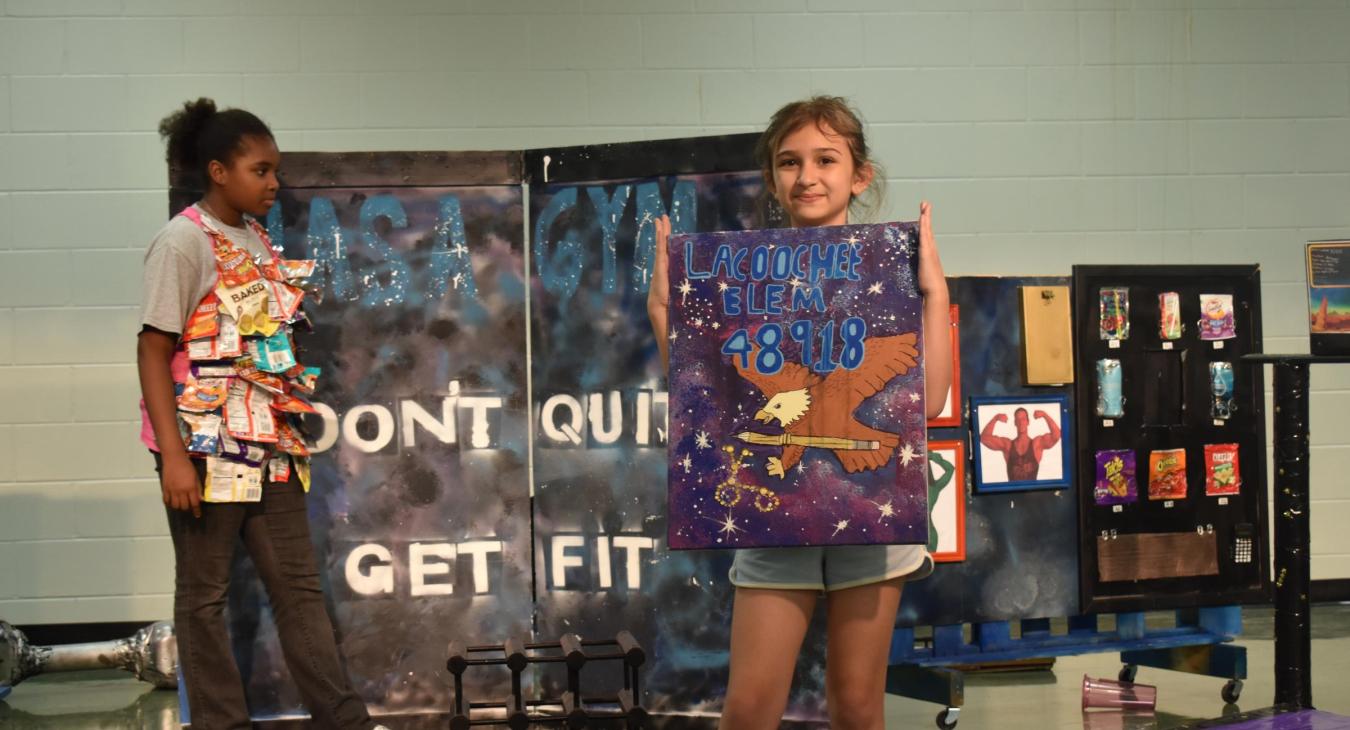 WREC Supports Lacoochee Elementary School's Odessey of the Mind Team
