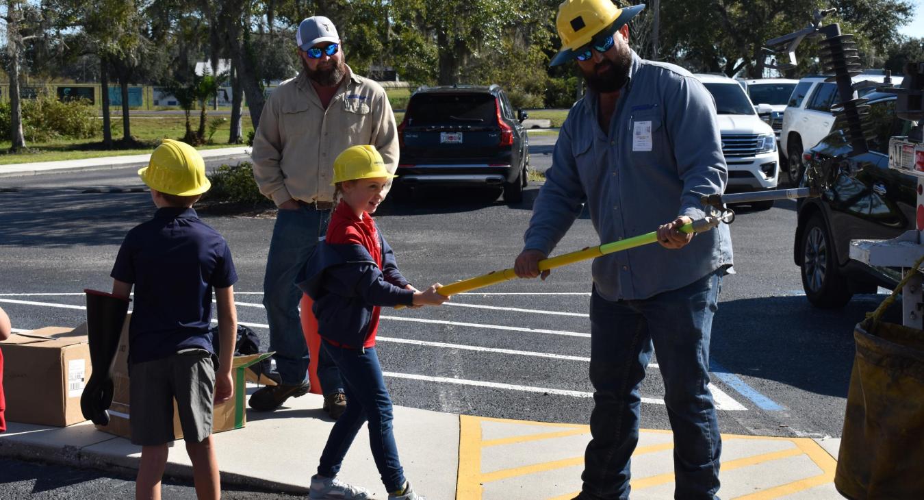 WREC Participates in Local Teach-In Event