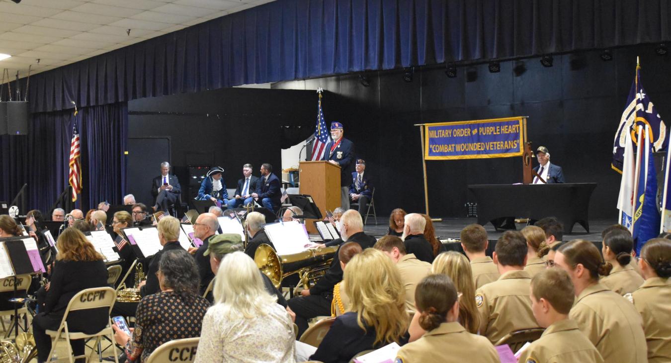 WREC Honored to Participate in 20th Annual Purple Heart Ceremony