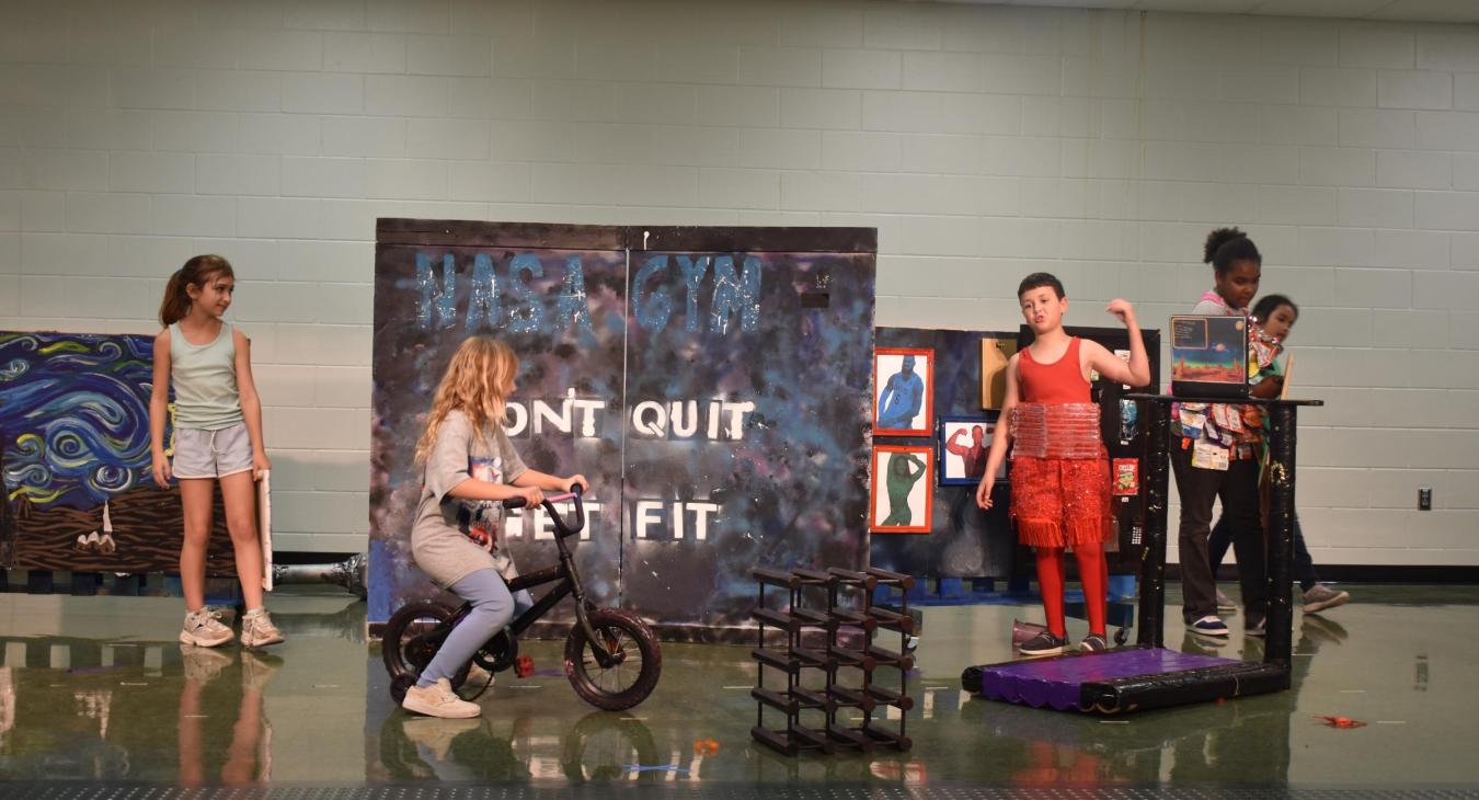 WREC Supports Lacoochee Elementary School's Odessey of the Mind Team