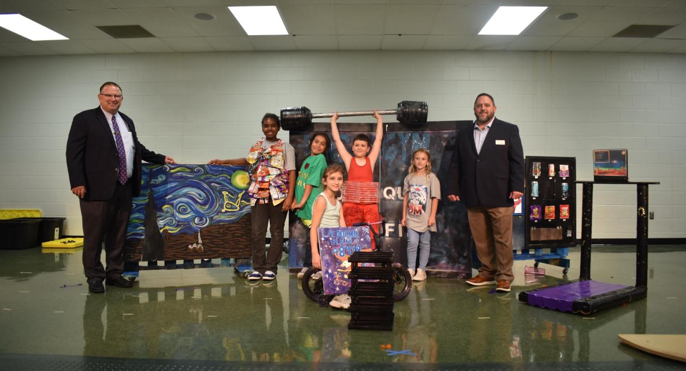 WREC Supports Lacoochee Elementary School's Odessey of the Mind Team