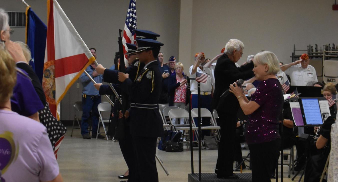WREC Honored to Participate in 20th Annual Purple Heart Ceremony