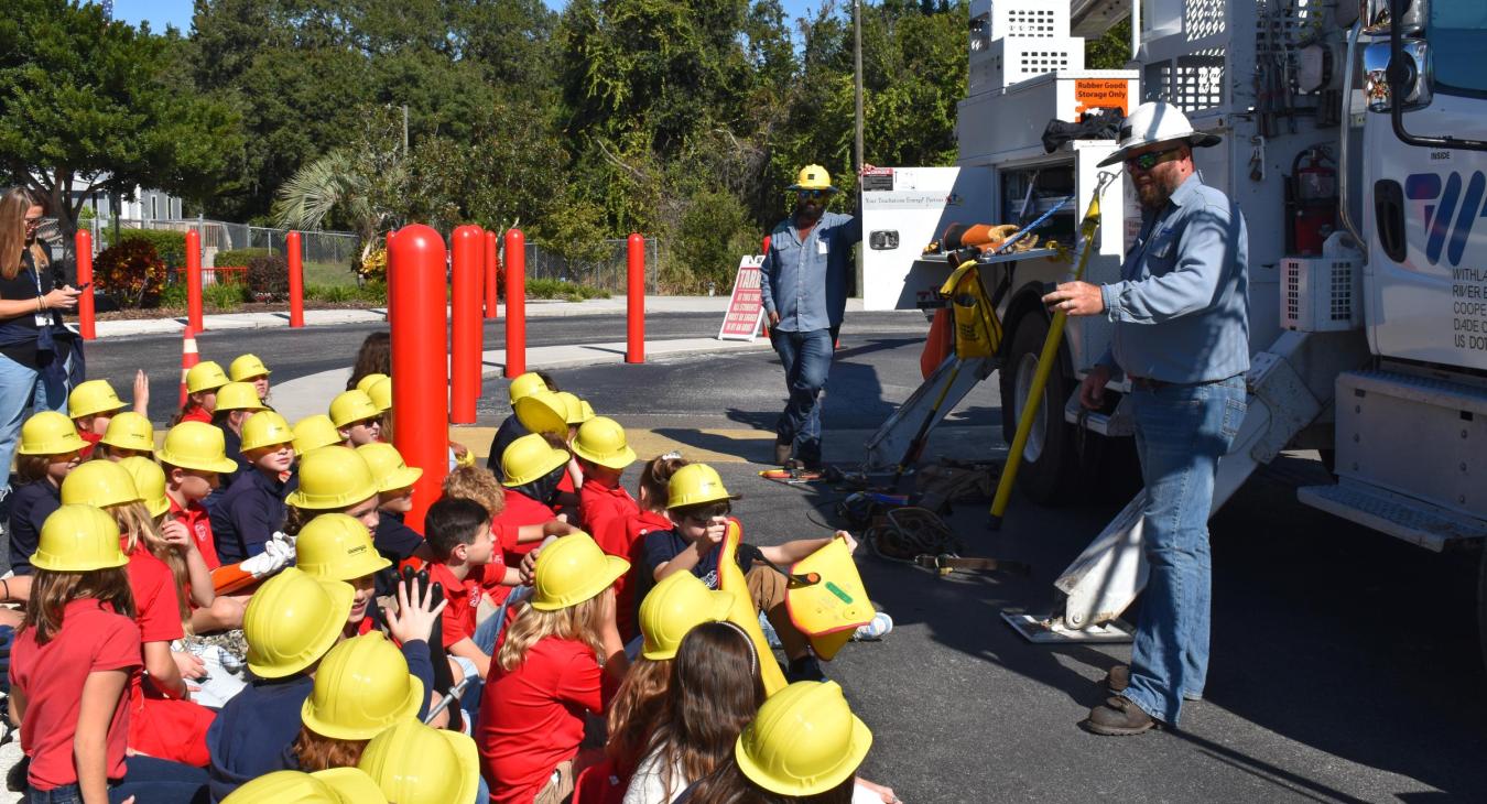 WREC Participates in Local Teach-In Event