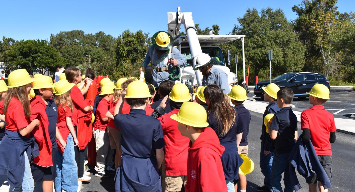 WREC Participates in Local Teach-In Event