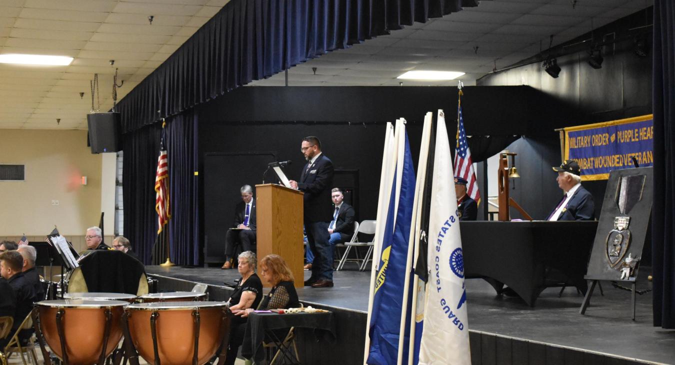 WREC Honored to Participate in 20th Annual Purple Heart Ceremony
