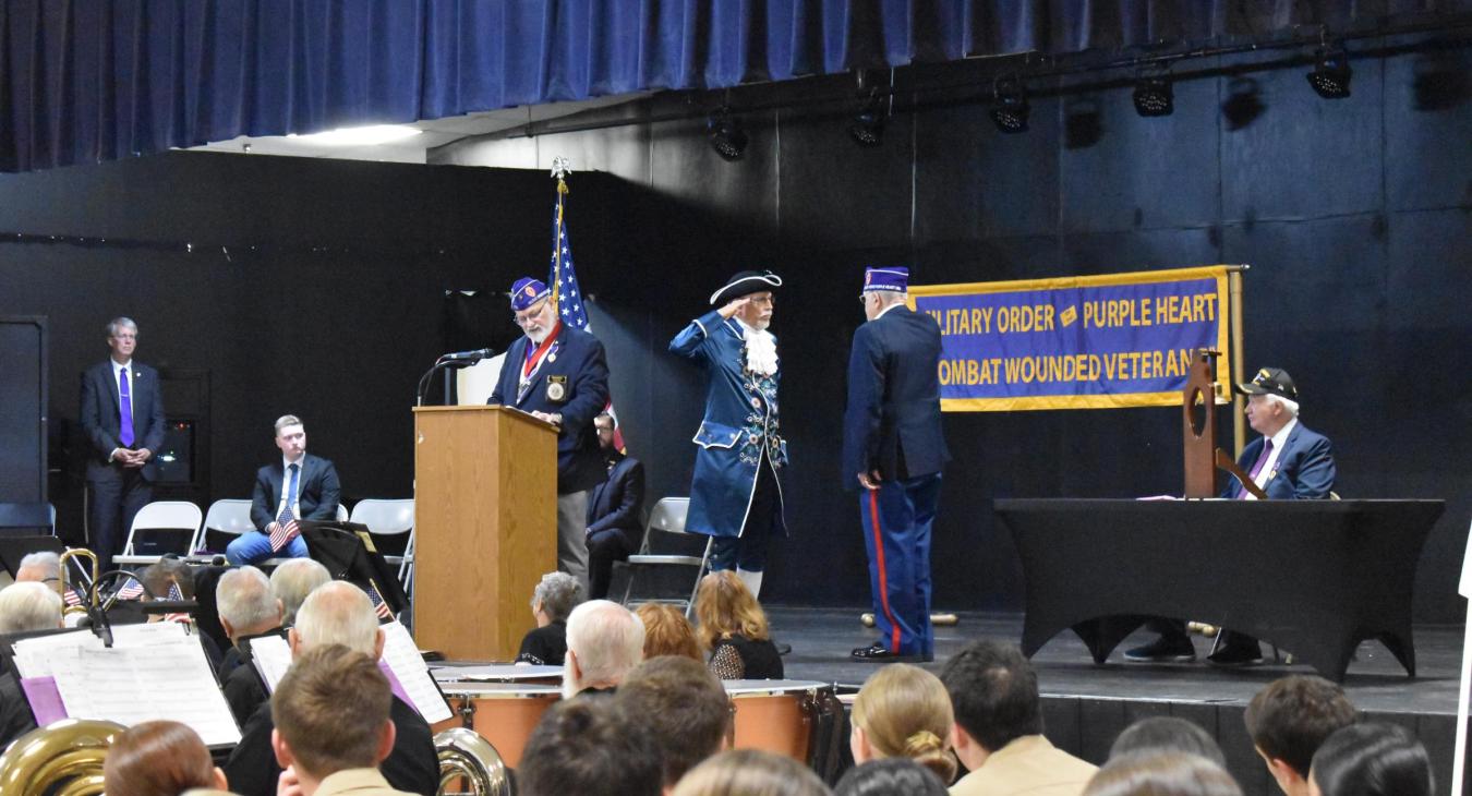 WREC Honored to Participate in 20th Annual Purple Heart Ceremony