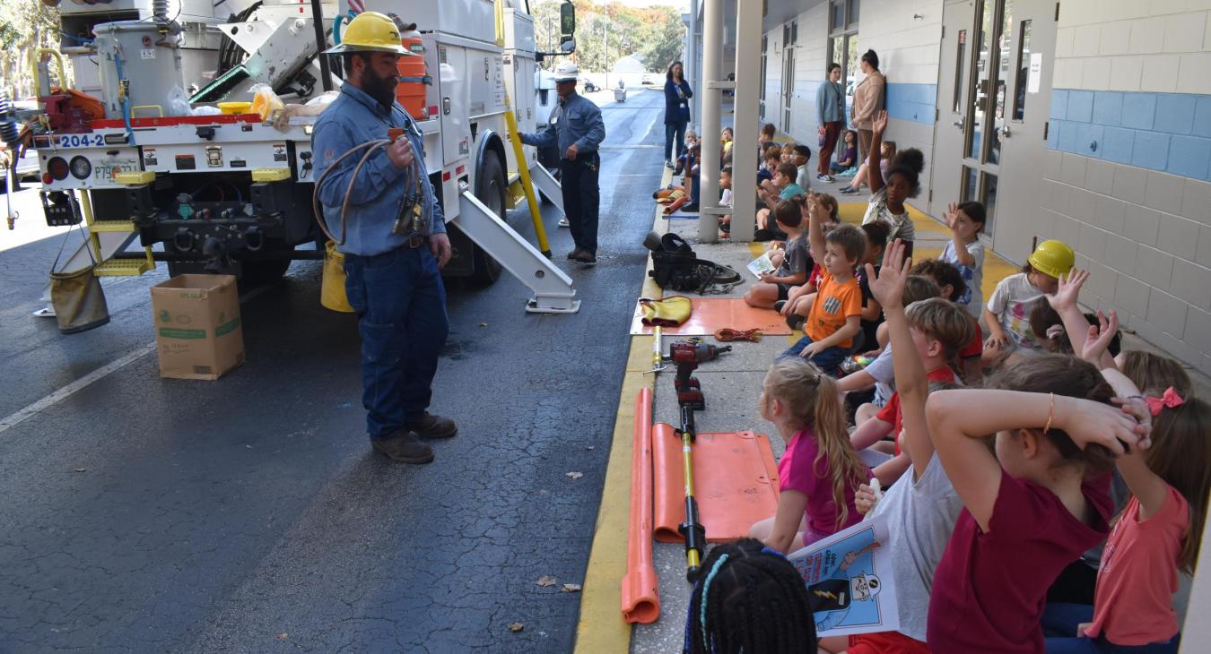 WREC Attends Multiple Great American Teach-In Events