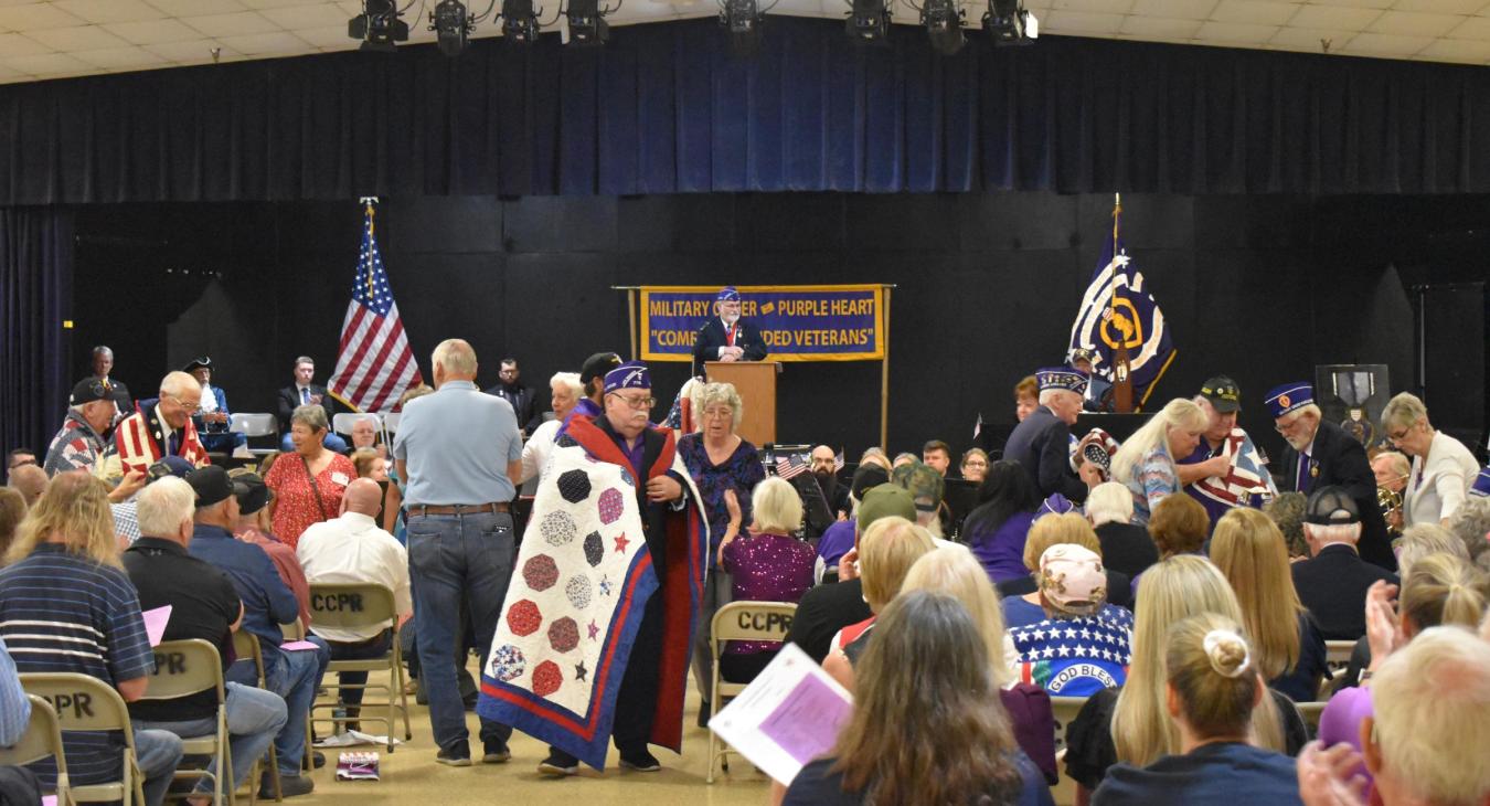 WREC Honored to Participate in 20th Annual Purple Heart Ceremony