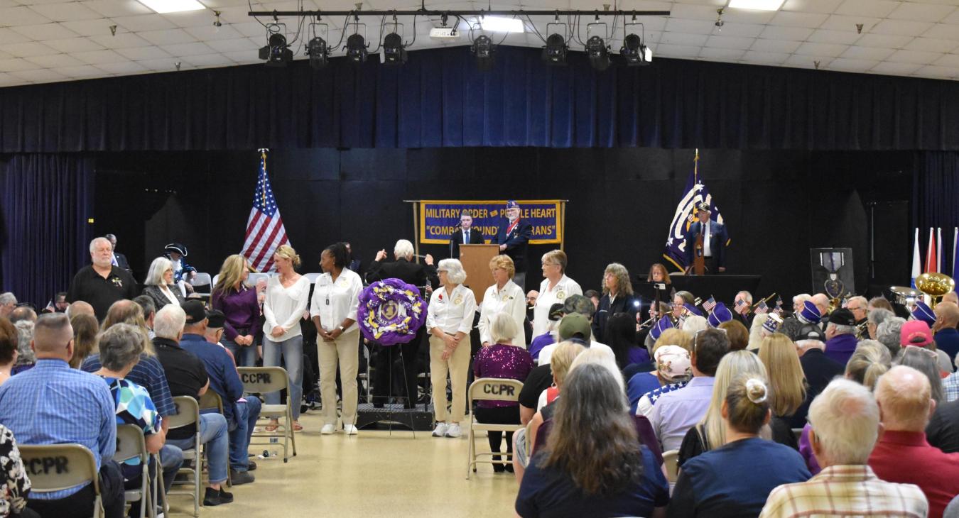 WREC Honored to Participate in 20th Annual Purple Heart Ceremony