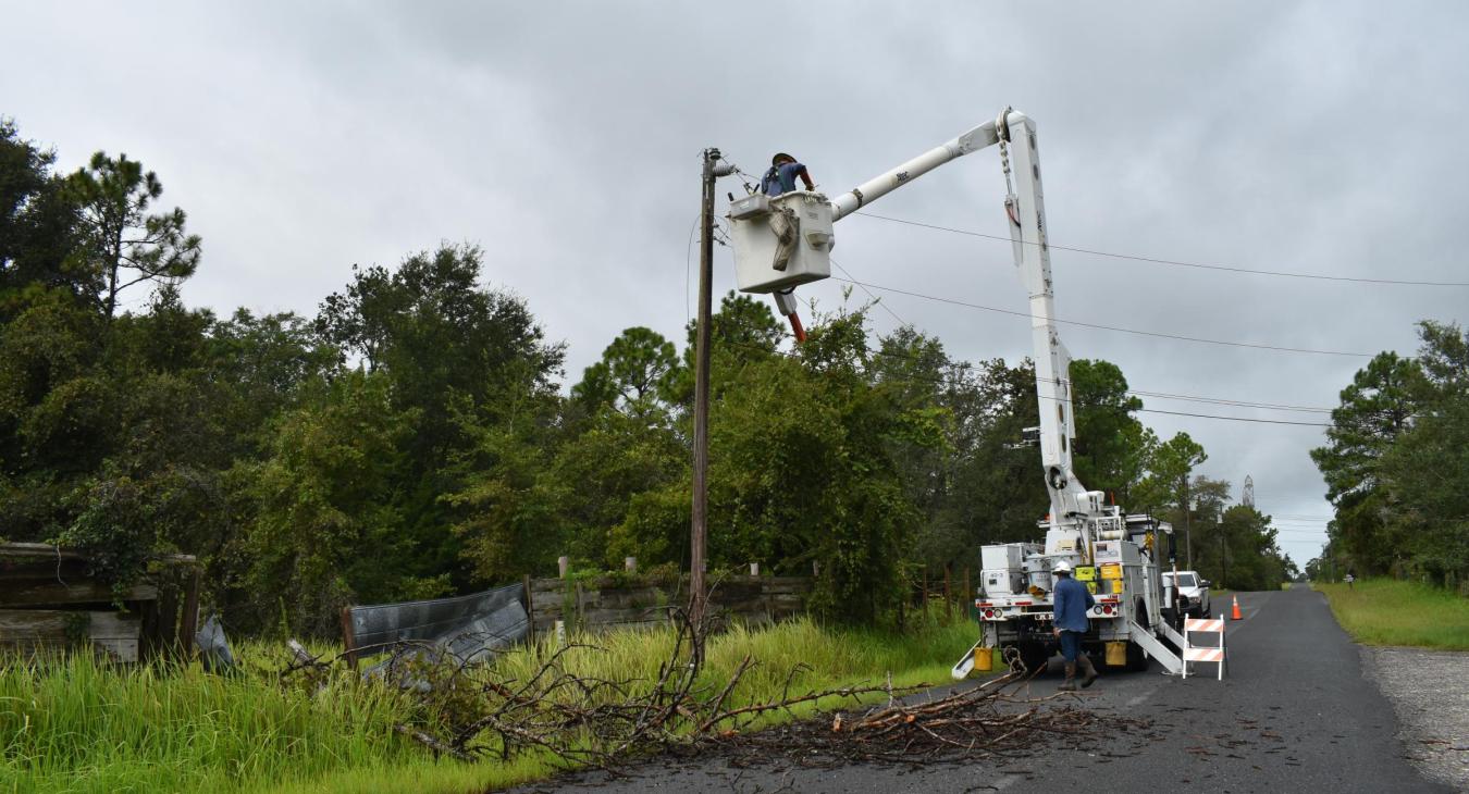 Hurricane Idalia Impacts WREC’s Service Area