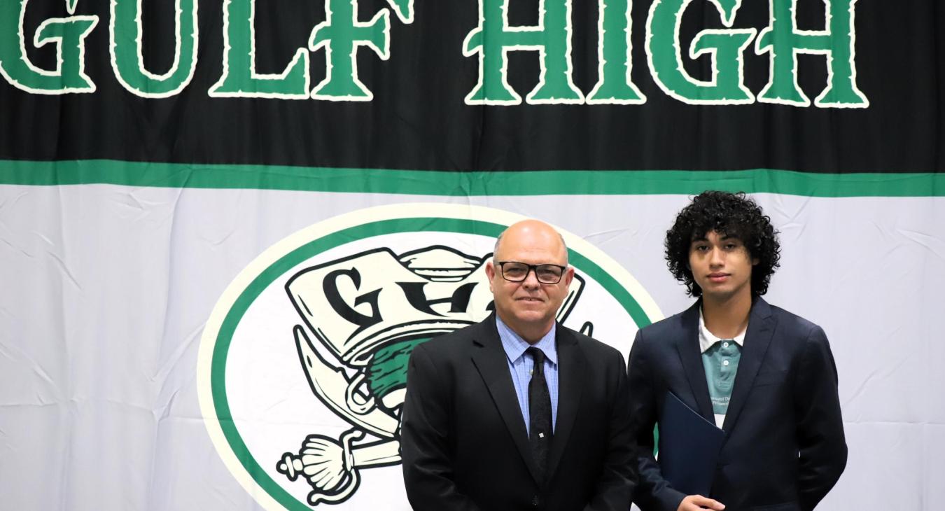 WREC Scholarship Awarded at Gulf High School