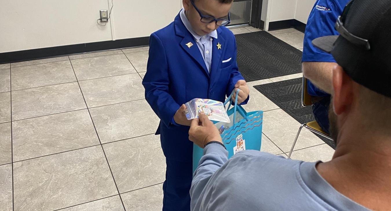 Special Guest Visits WREC's Crystal River Office