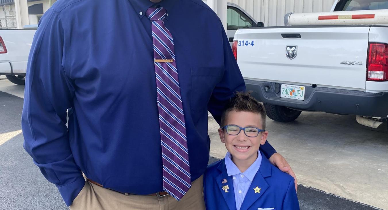 Special Guest Visits WREC's Crystal River Office