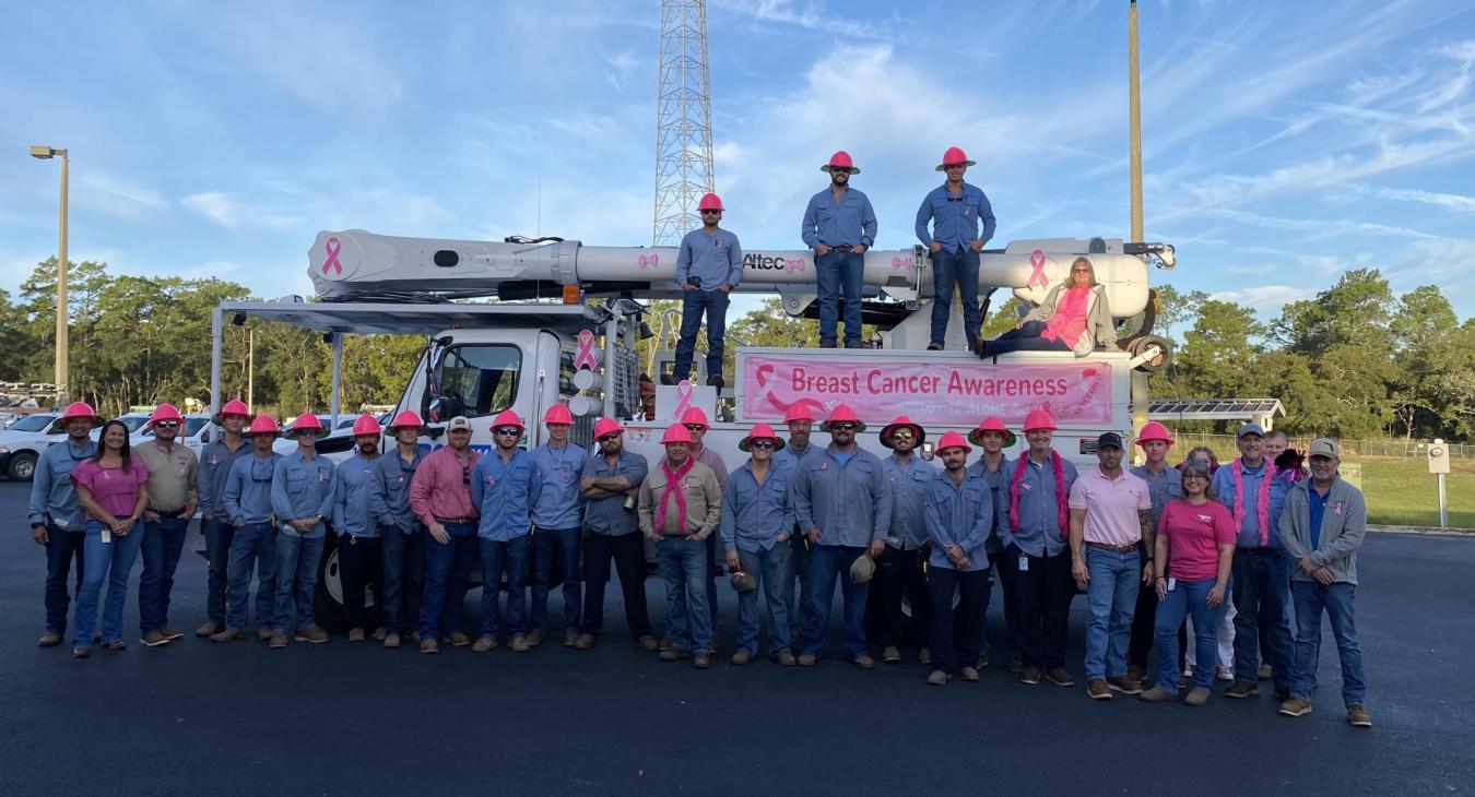 WREC Goes Pink for Breast Cancer Awareness Month