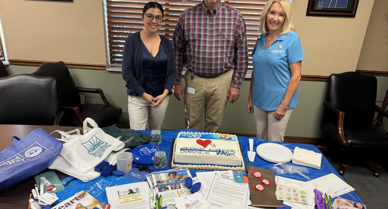 United Way Pasco Visits WREC Offices