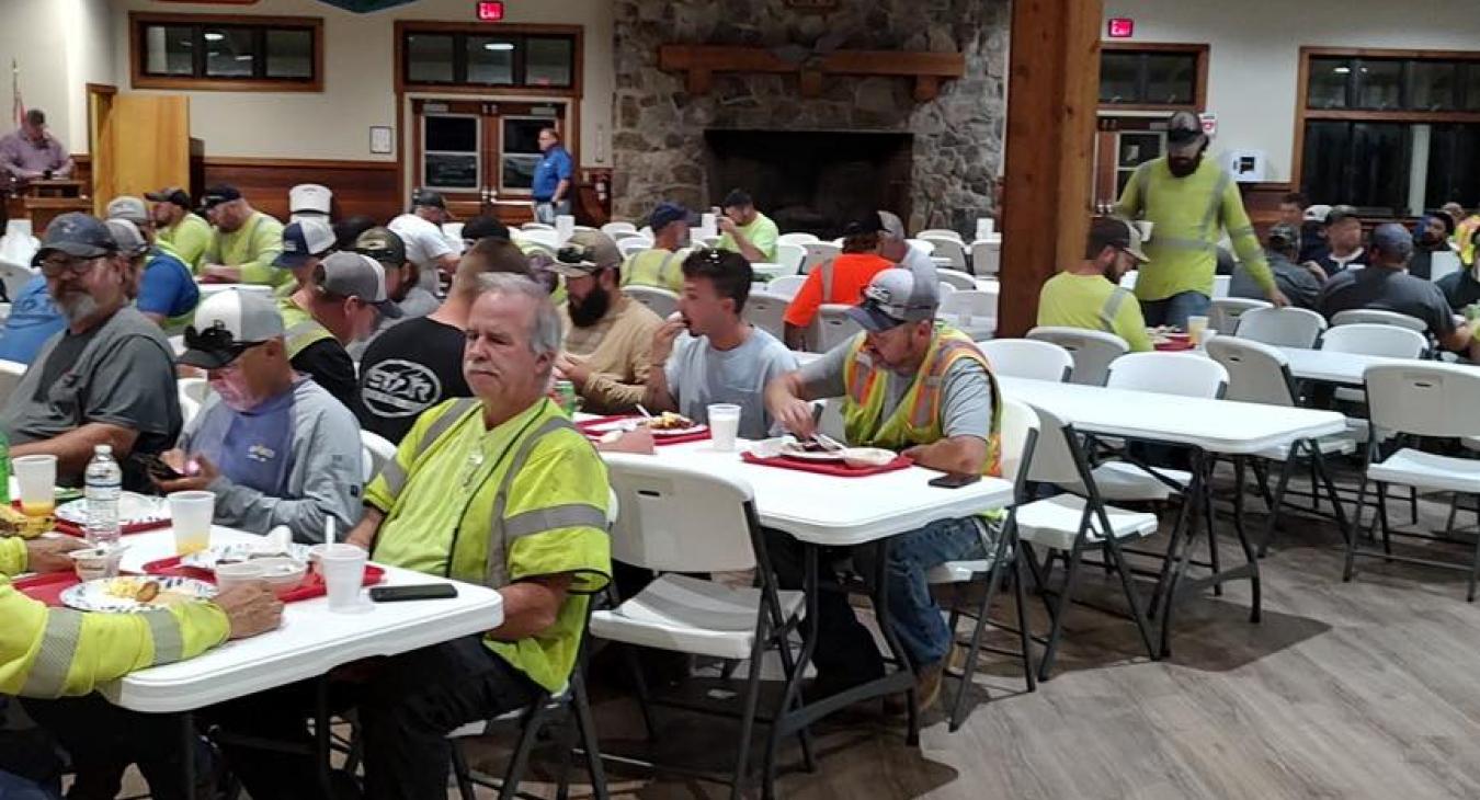 WREC Hosts Breakfast for Mutual Aid Crews