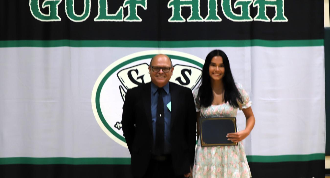 WREC Scholarships Awarded at Gulf High School