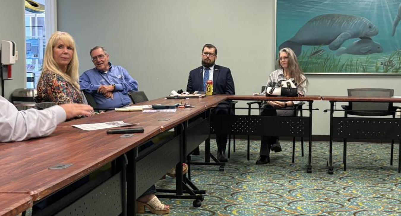 WREC Visits Citrus County Chamber of Commerce