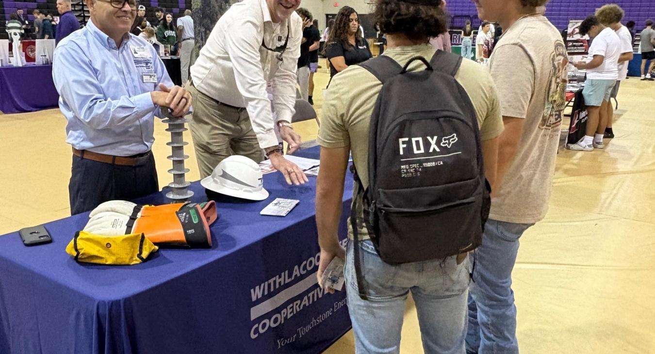 WREC Participates in Career Fair at River Ridge High School