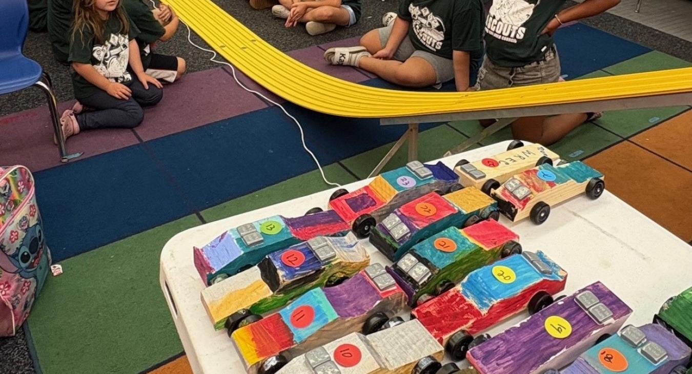 WREC Sponsors ScoutReach at Fox Hollow Elementary School