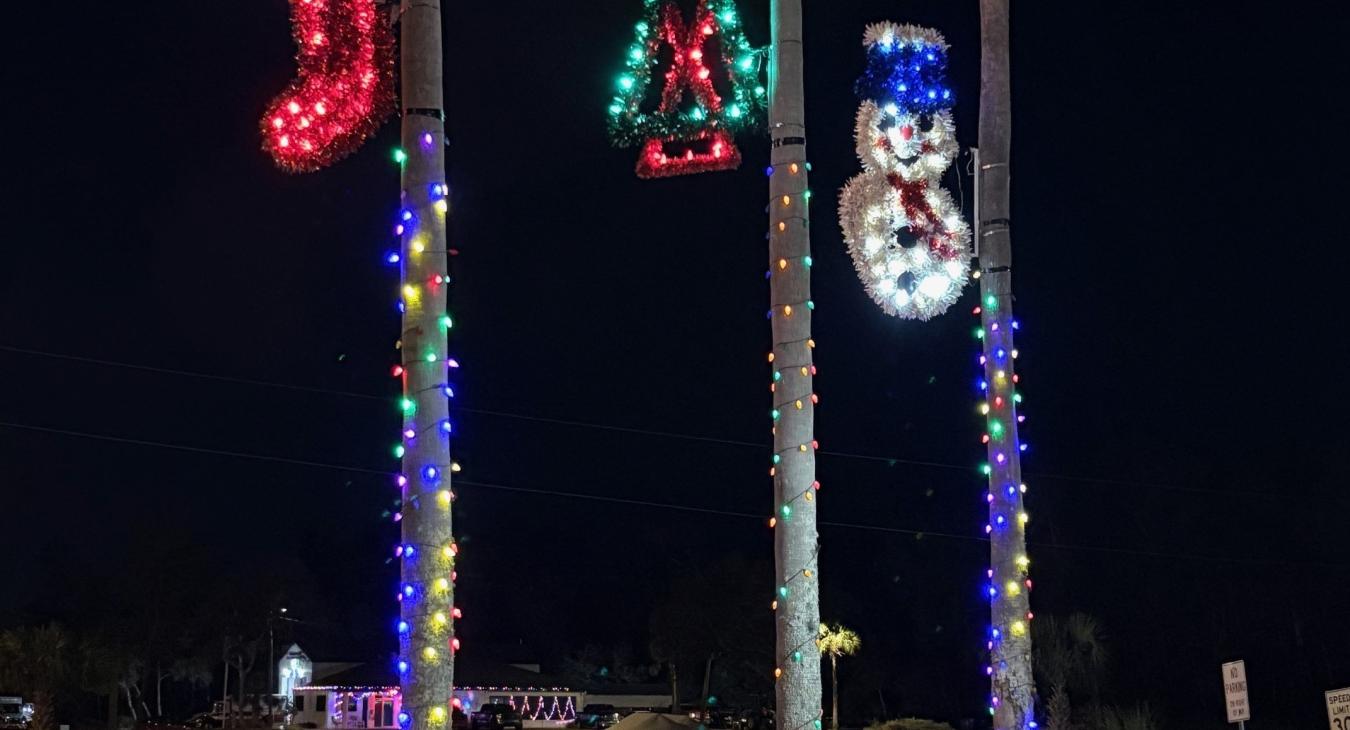 Christmas Office Decorations at WREC