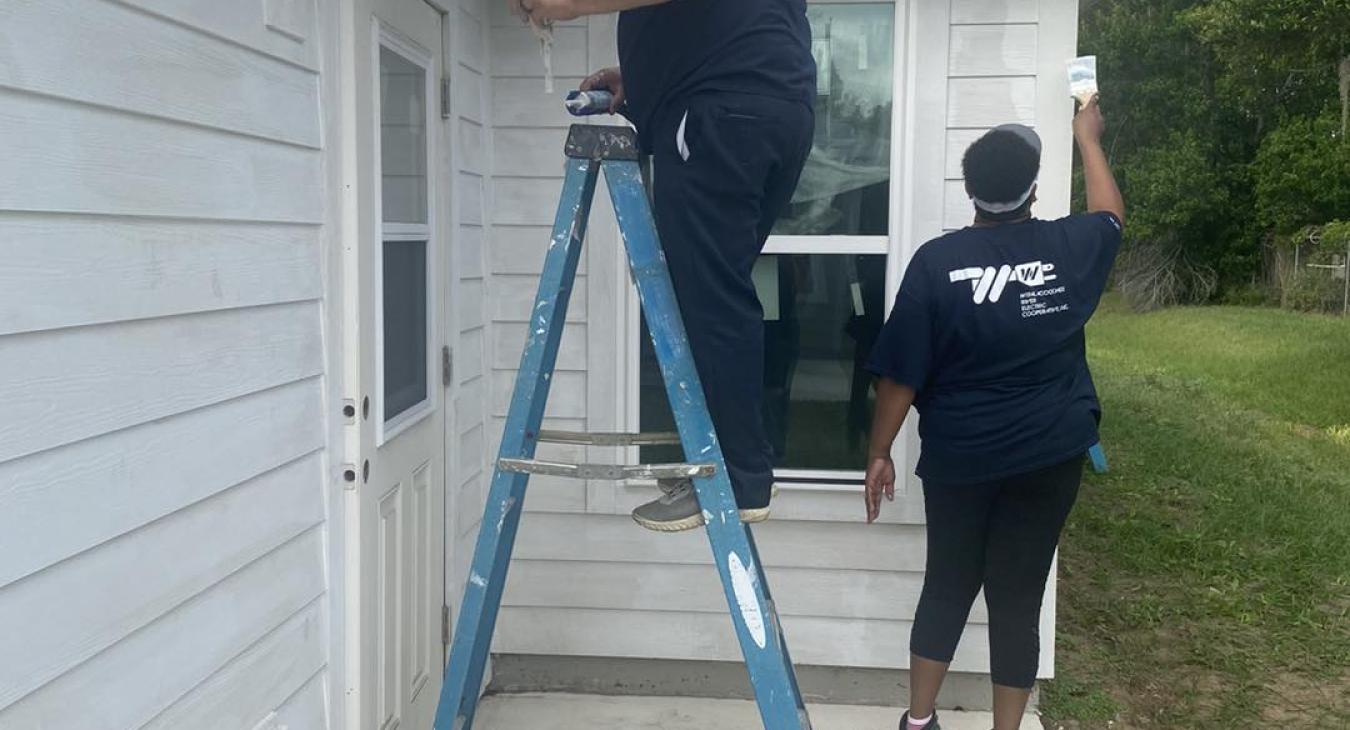 WREC builds in Dade City for Habitat for Humanity