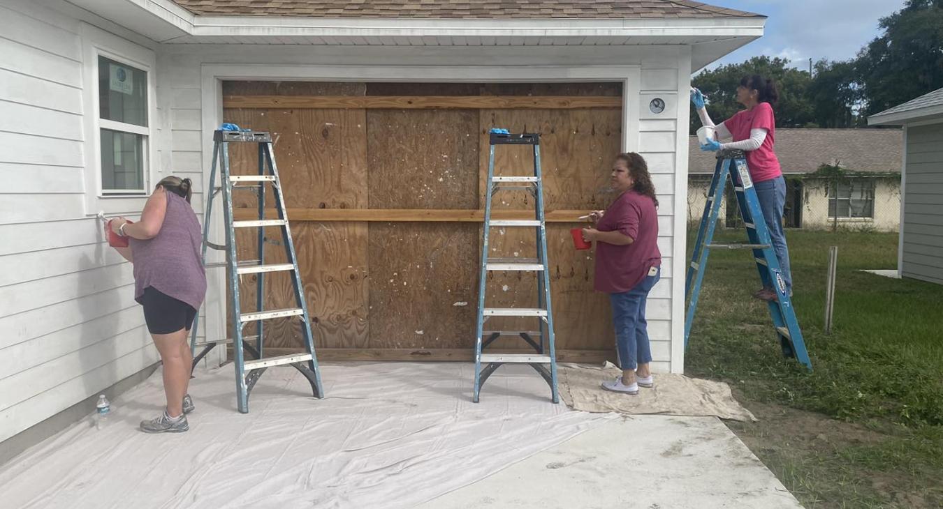 WREC builds in Dade City for Habitat for Humanity